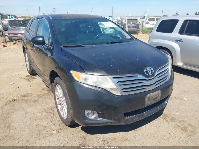 2012 TOYOTA VENZA SPORT UTILITY VEHICLE 2.7L I-4 DOHC, VVT, 182HP