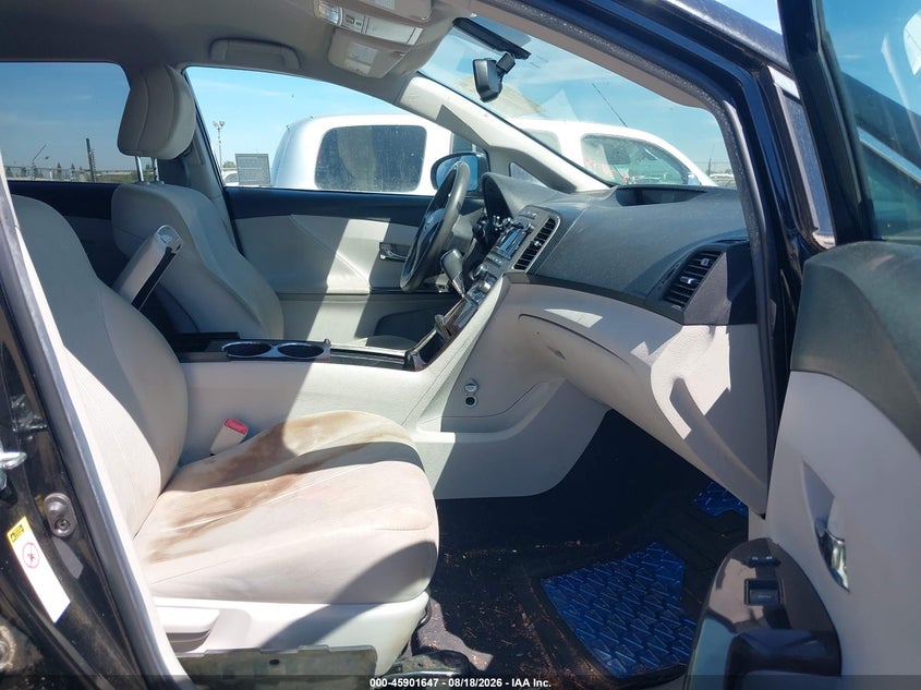 2012 TOYOTA VENZA SPORT UTILITY VEHICLE 2.7L I-4 DOHC, VVT, 182HP