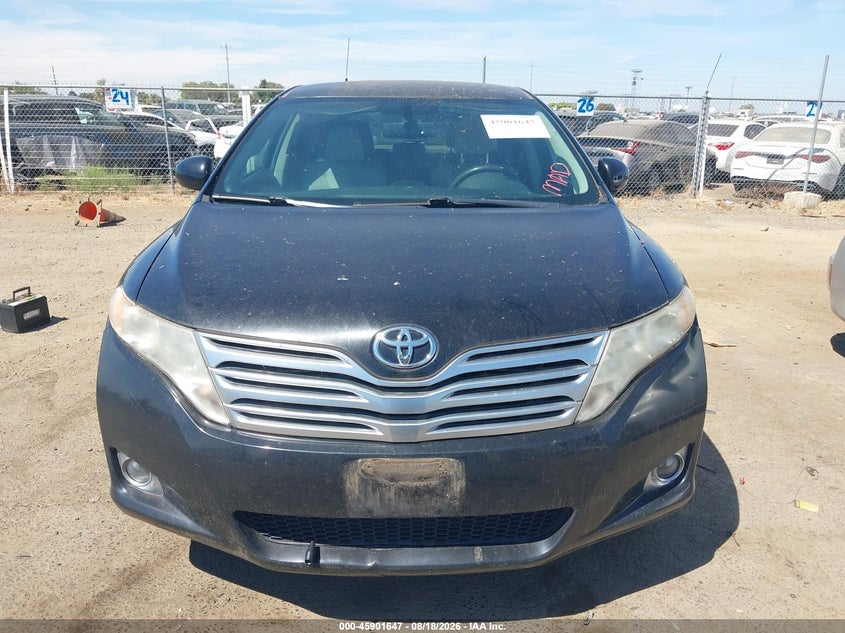 2012 TOYOTA VENZA SPORT UTILITY VEHICLE 2.7L I-4 DOHC, VVT, 182HP