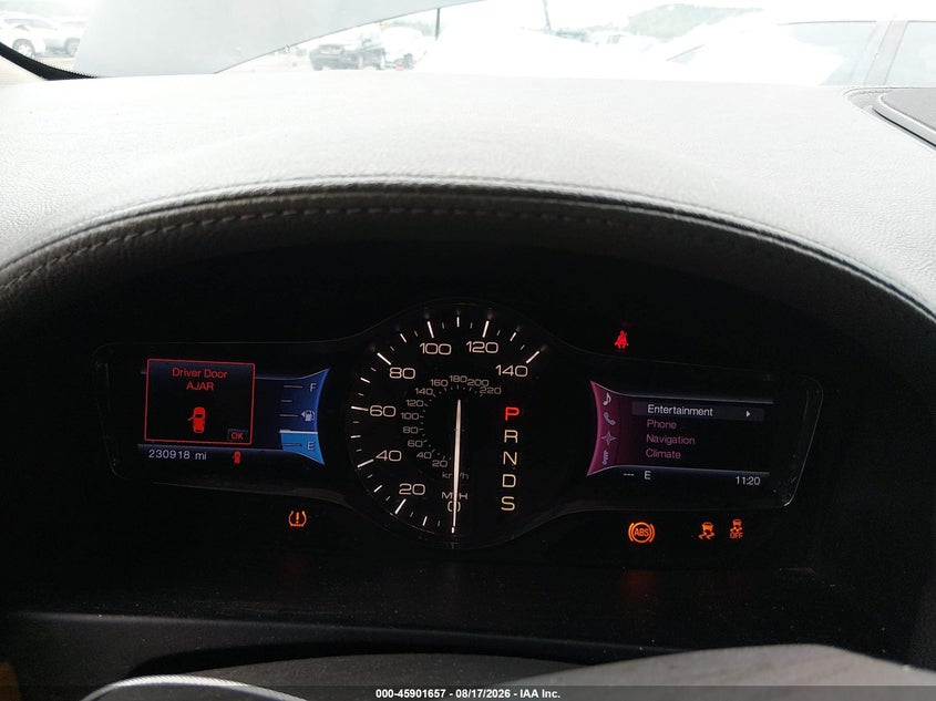 2013 LINCOLN MKX auction photo 7