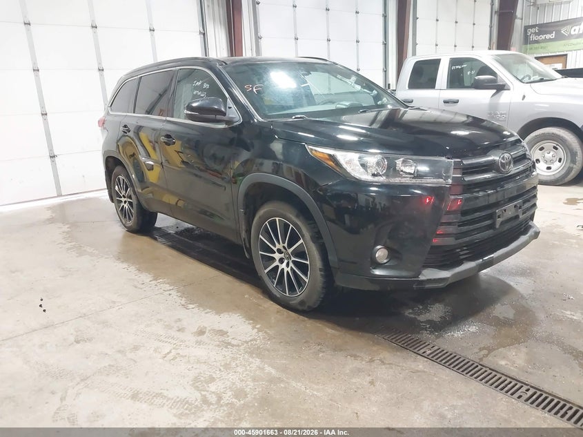 Vin: 5tdjzrfh6hs451664, lot: 46400724, toyota highlander se 2017 img_1