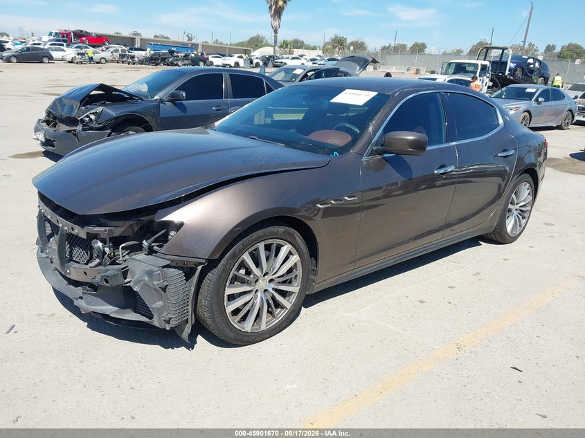 Vin: zam57xsaxg1169958, lot: 46400731, maserati ghibli 20162
