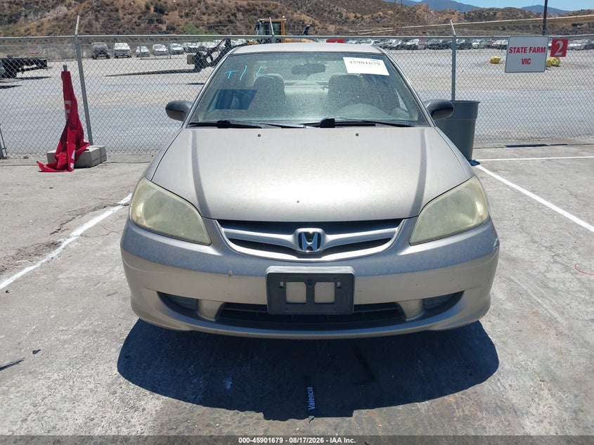 2004 HONDA CIVIC SEDAN 1.7L I-4 115HP