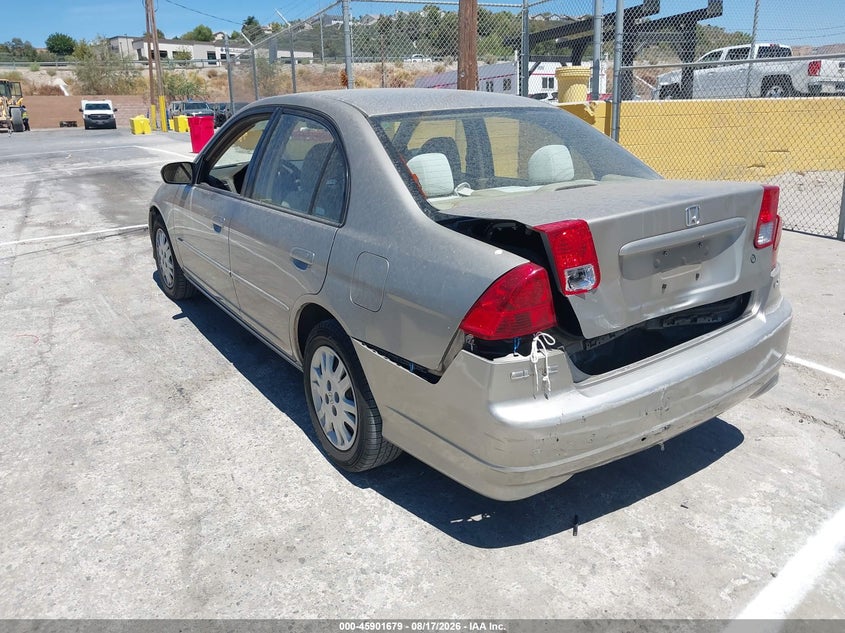 2004 HONDA CIVIC SEDAN 1.7L I-4 115HP