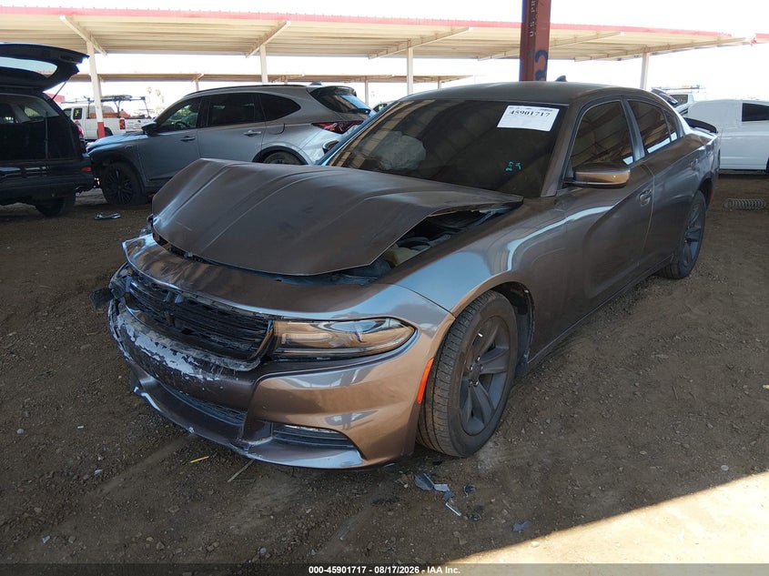 2017 DODGE CHARGER SEDAN 3.6L V-6 DOHC, VVT, 292HP
