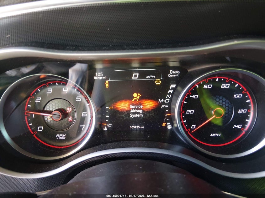 2017 DODGE CHARGER SEDAN 3.6L V-6 DOHC, VVT, 292HP