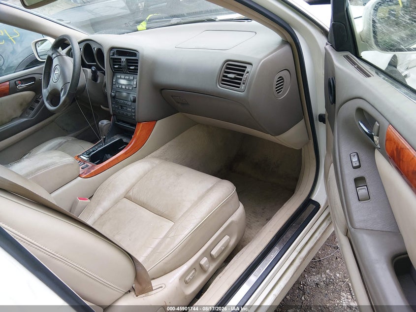 2004 LEXUS GS 300 SEDAN 3.0L I-6 DOHC, VVT, 220HP