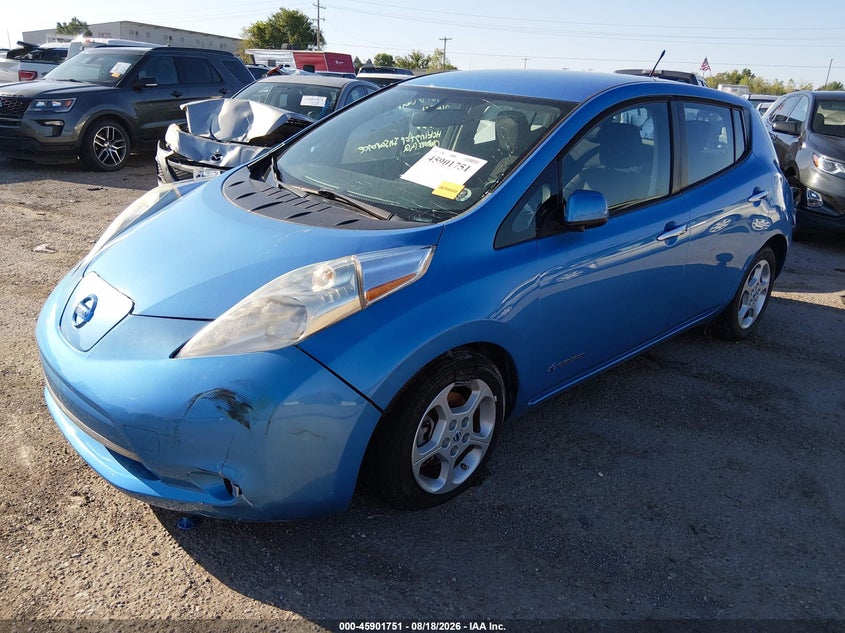 Vin: 1n4az0cp1dc402817, lot: 46400812, nissan leaf sv 20132
