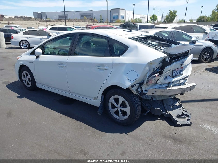 2014 TOYOTA PRIUS HATCHBACK 1.8L I-4 DOHC, VVT, 98HP
