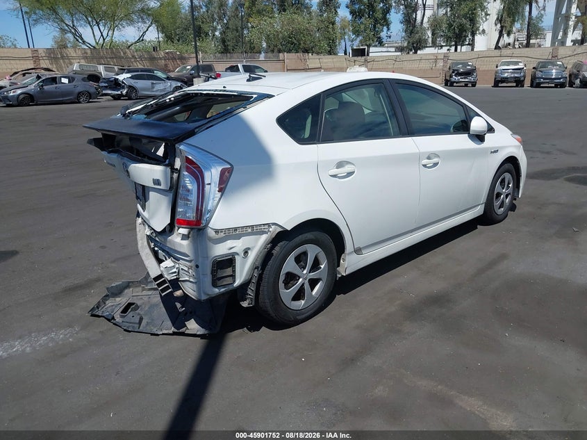 2014 TOYOTA PRIUS HATCHBACK 1.8L I-4 DOHC, VVT, 98HP