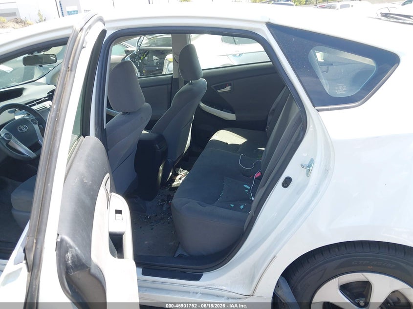 2014 TOYOTA PRIUS HATCHBACK 1.8L I-4 DOHC, VVT, 98HP