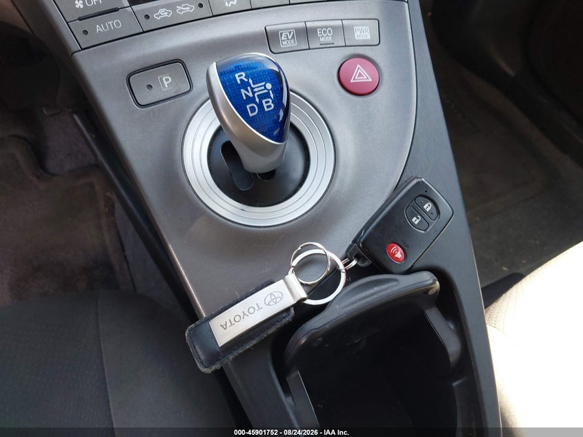 2014 TOYOTA PRIUS HATCHBACK 1.8L I-4 DOHC, VVT, 98HP