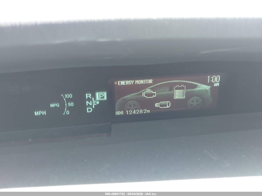 2014 TOYOTA PRIUS HATCHBACK 1.8L I-4 DOHC, VVT, 98HP
