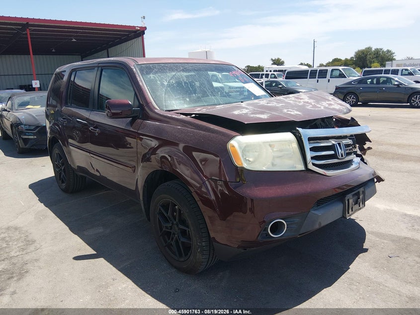 Vin: 5fnyf3h6xdb027094, lot: 46400824, honda pilot ex-l 2013 img_1