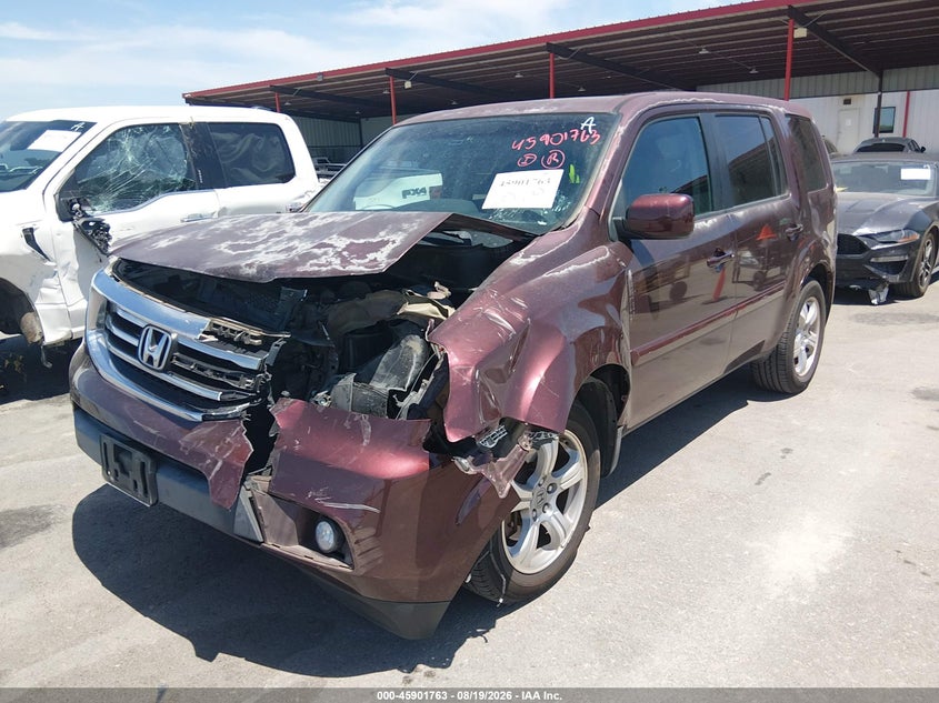 2013 Honda Pilot, Front End, IAAI, VIN 5FNYF3H6XDB027094 — photo 2