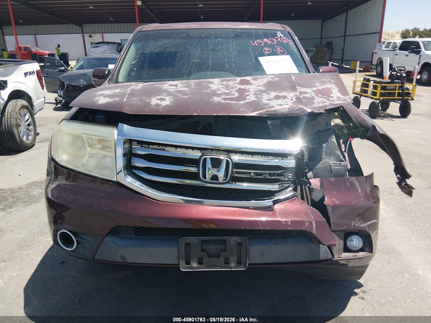 HONDA PILOT 2013 VIN 5FNYF3H6XDB027094