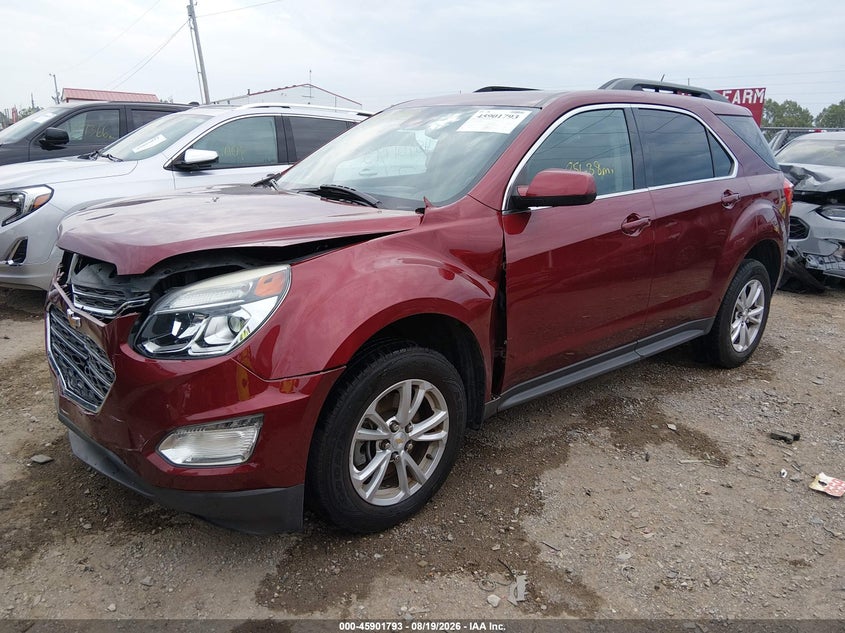 2017 Chevrolet Equinox, Front End, IAAI, VIN 2GNFLFEK7H6222429 — photo 2