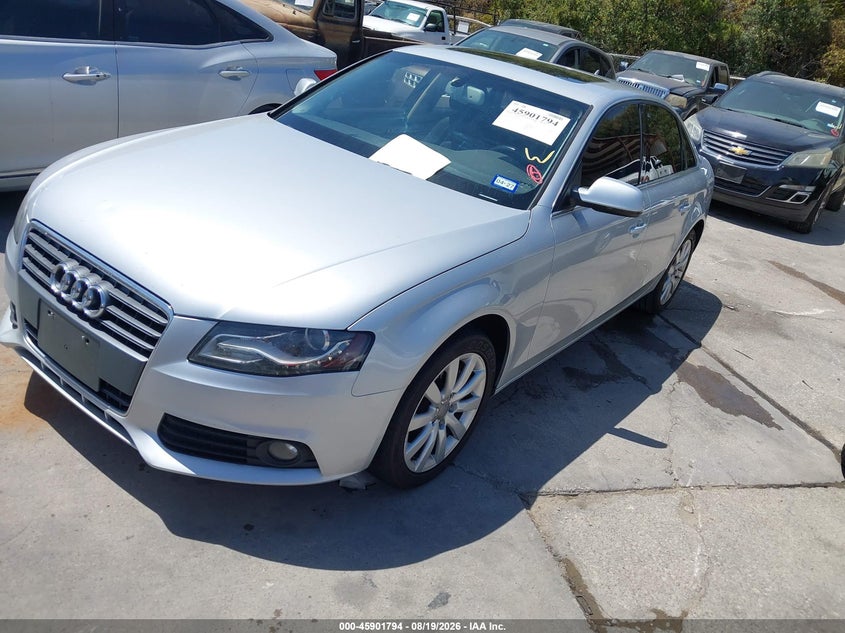 AUDI A4 2011 VIN WAUEFAFL6BN053929
