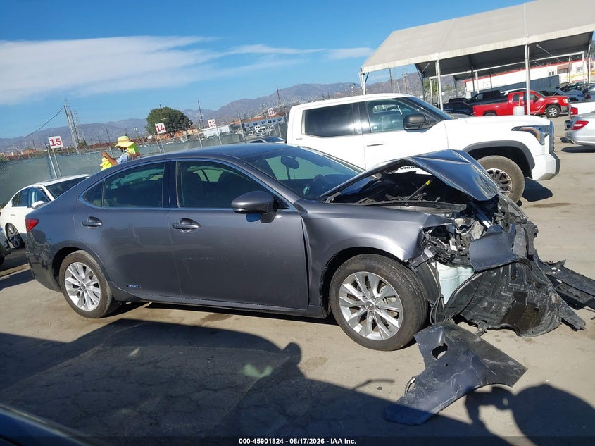 2013 LEXUS ES SEDAN 2.5L I-4 DOHC, VVT, 156HP