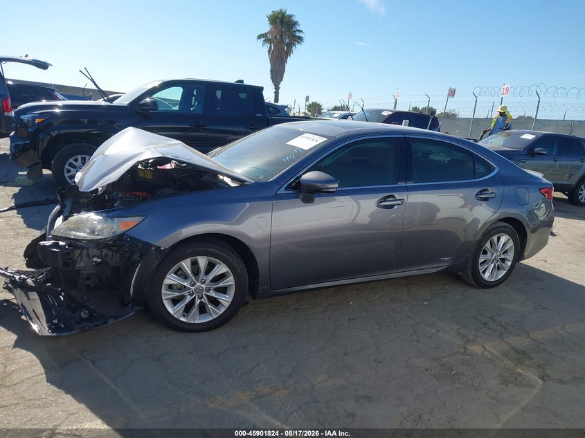 2013 LEXUS ES SEDAN 2.5L I-4 DOHC, VVT, 156HP