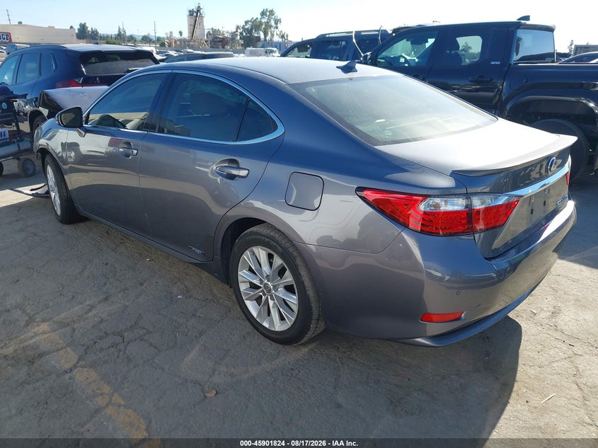 2013 LEXUS ES SEDAN 2.5L I-4 DOHC, VVT, 156HP