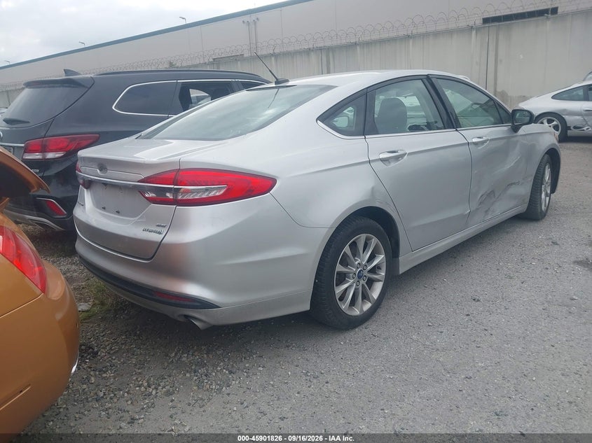 2017 FORD FUSION HYBRID auction photo 4