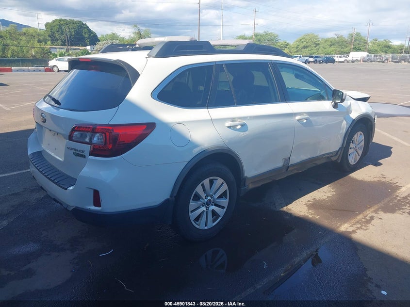 Vin: 4s4bsbec1f3265336, lot: 46400904, subaru outback 2.5i premium 20154