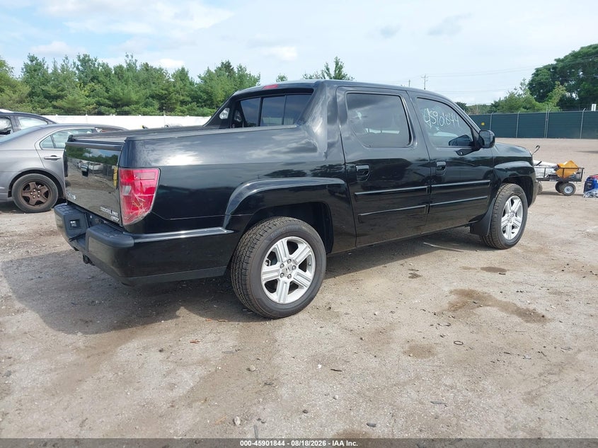 HONDA RIDGELINE 2010 VIN 5FPYK1F5XAB006839