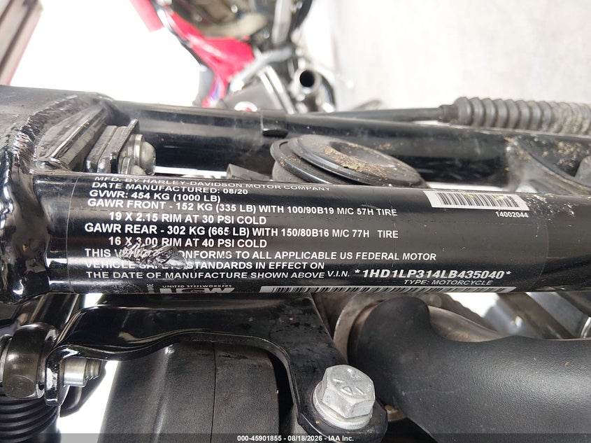 HARLEY-DAVIDSON XL1200 2020