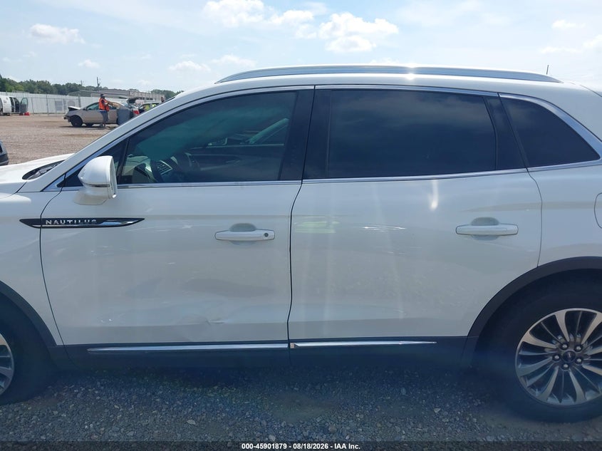 LINCOLN NAUTILUS 2020 VIN 2LMPJ6J90LBL24158