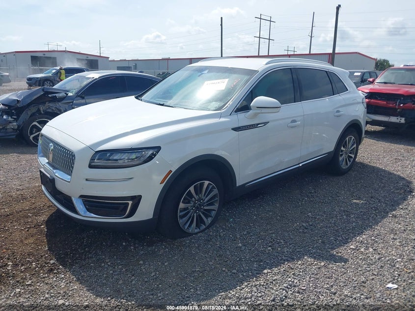 LINCOLN NAUTILUS 2020 VIN 2LMPJ6J90LBL24158
