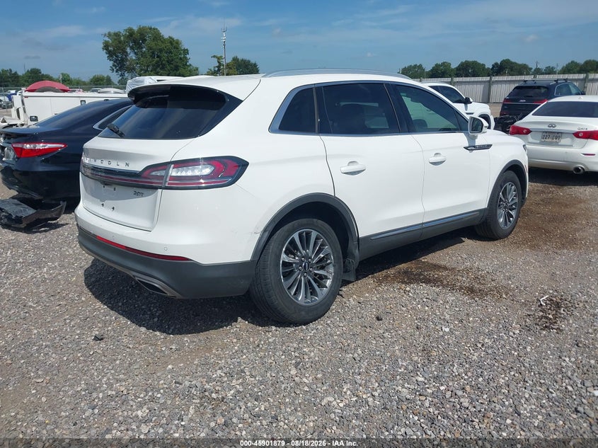 LINCOLN NAUTILUS 2020 VIN 2LMPJ6J90LBL24158