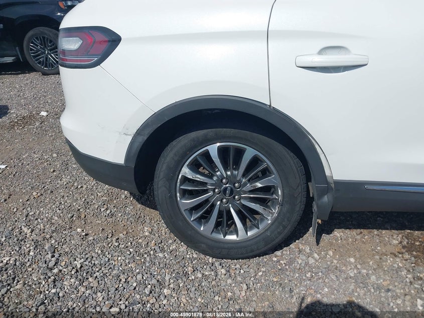LINCOLN NAUTILUS 2020 VIN 2LMPJ6J90LBL24158