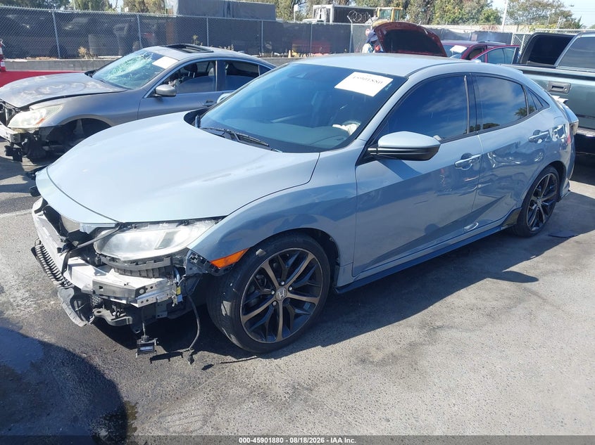 2021 HONDA CIVIC auction photo 2