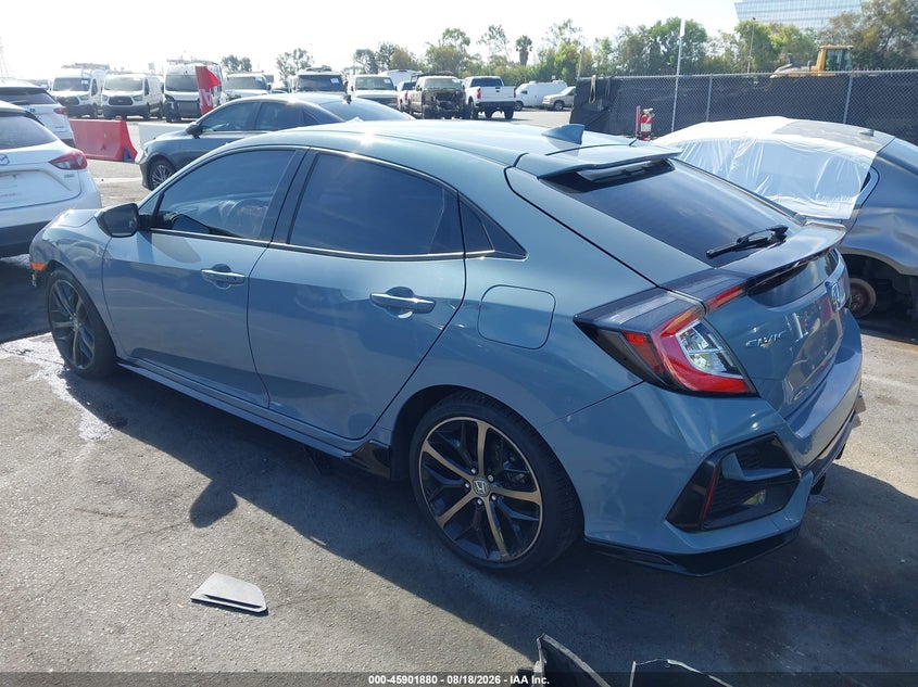 2021 HONDA CIVIC auction photo 3