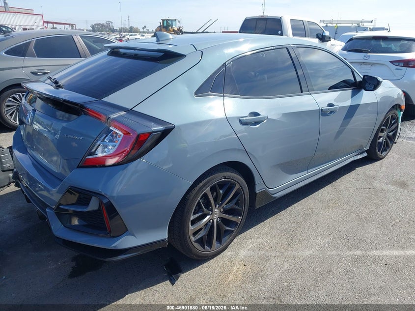 2021 HONDA CIVIC auction photo 4