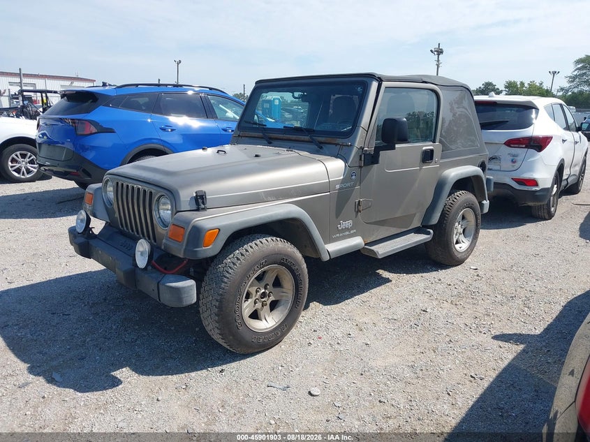 2004 JEEP WRANGLER auction photo 2