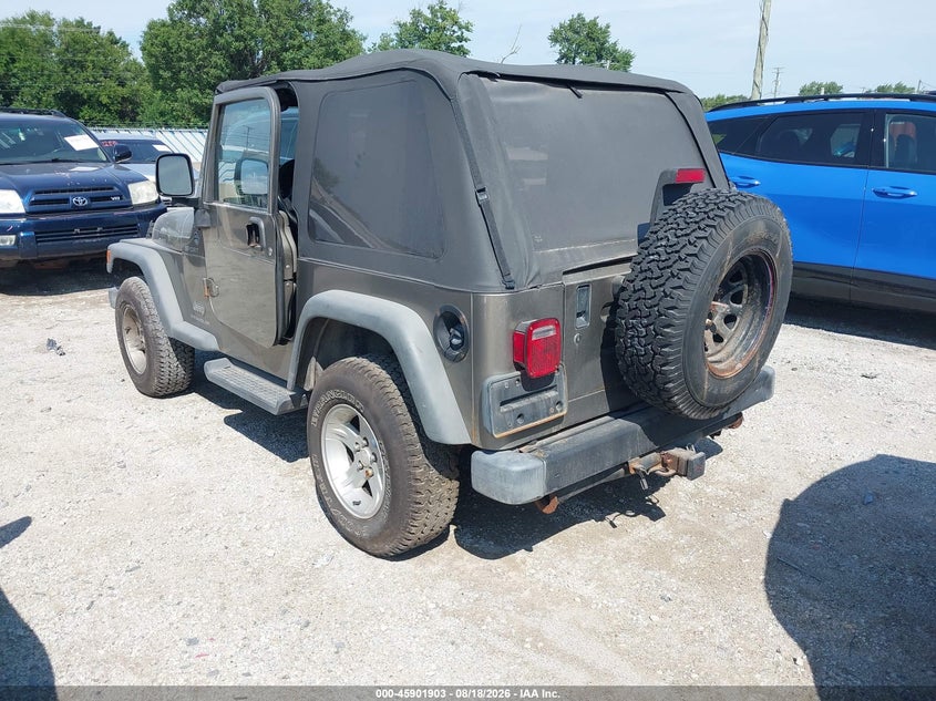 2004 JEEP WRANGLER auction photo 3