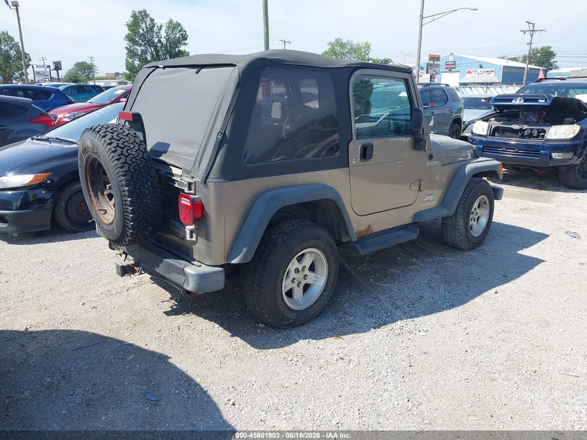 2004 JEEP WRANGLER auction photo 4