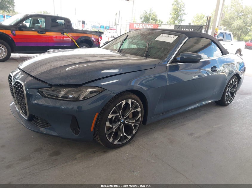 Vin: wba33db09tcv49656, lot: 46400966, bmw 430i 20262