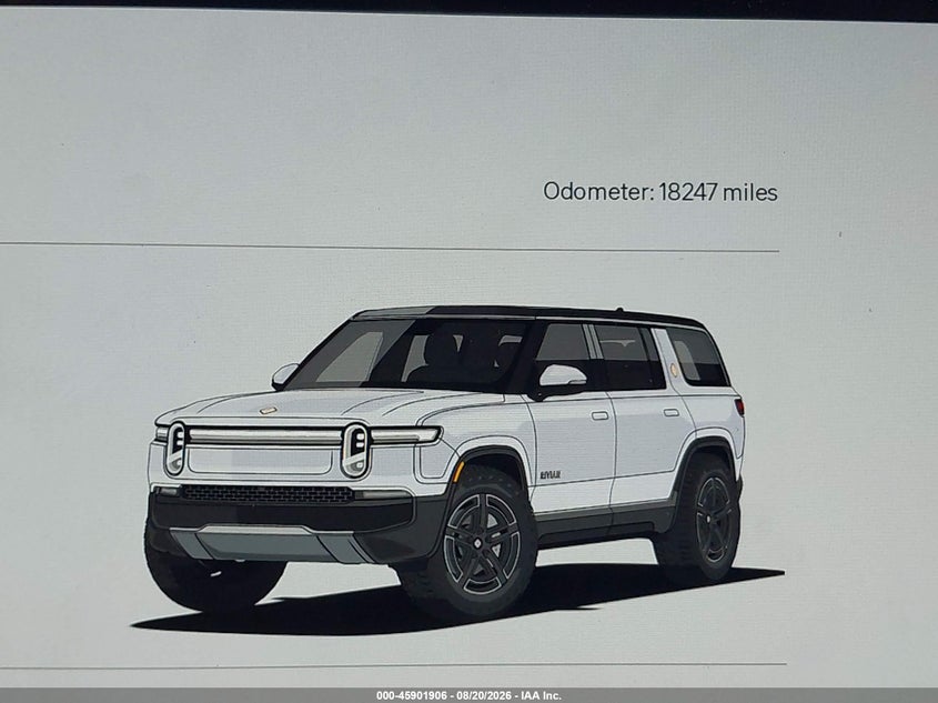 2025 RIVIAN R1S SPORT UTILITY VEHICLE ELECTRIC