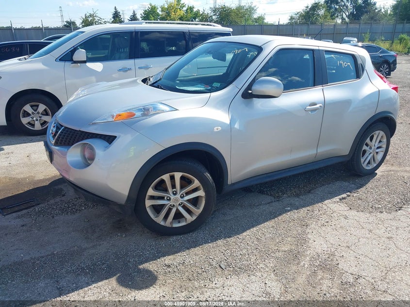 2014 NISSAN JUKE SPORT UTILITY VEHICLE 1.6L I-4 DI, DOHC, VVT, TURBO, 188HP