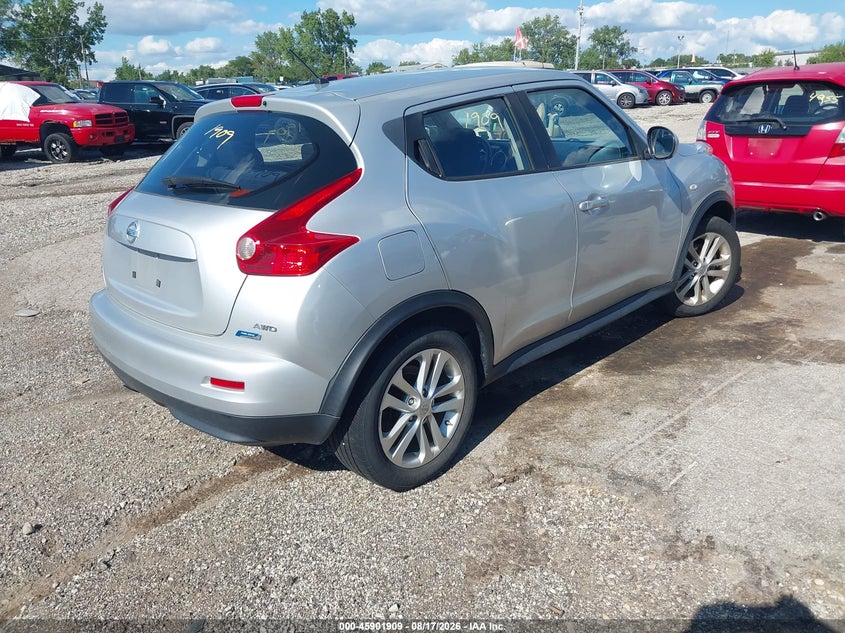 2014 NISSAN JUKE SPORT UTILITY VEHICLE 1.6L I-4 DI, DOHC, VVT, TURBO, 188HP