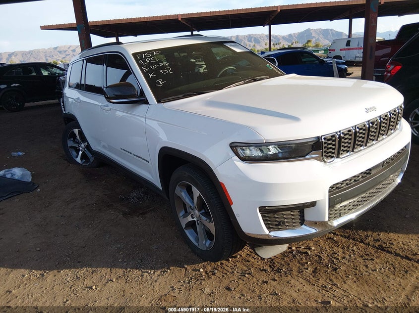 2024 Jeep Grand Cherokee L Limited 4X4, Правый бок, IAAI, VIN 1C4RJKBG8R8545257