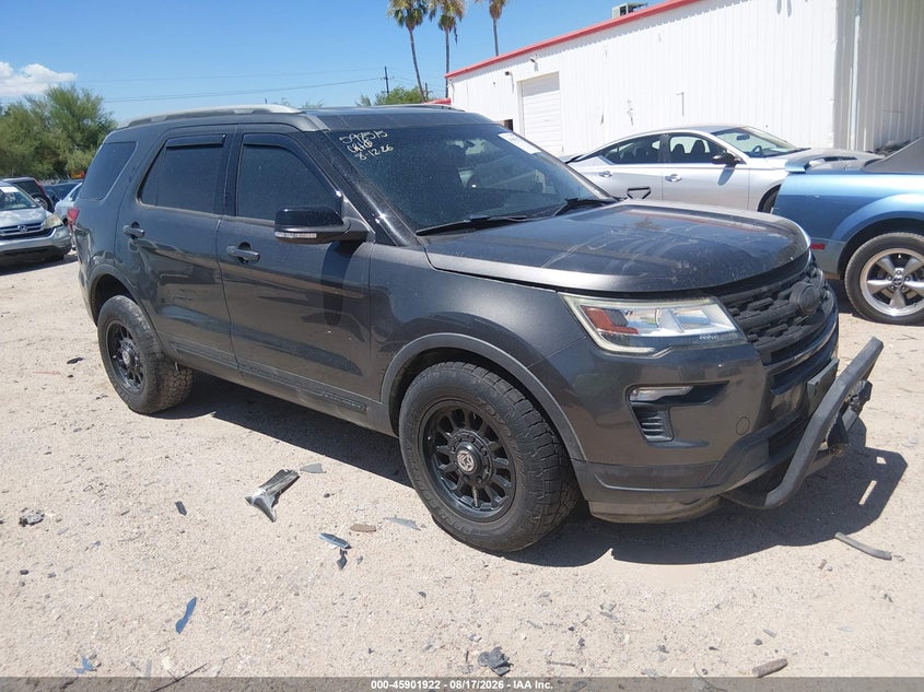 2018 FORD EXPLORER auction photo 1