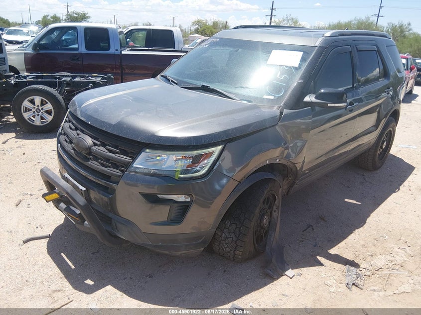 2018 FORD EXPLORER auction photo 2