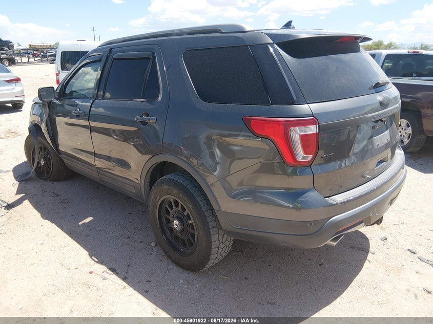 2018 FORD EXPLORER auction photo 3