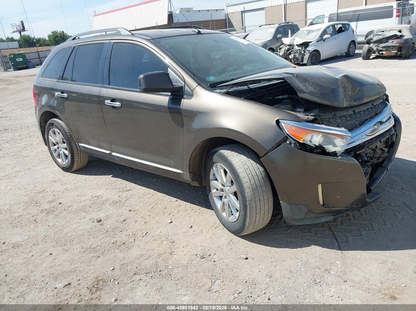 2011 Ford Edge Sel, Front & Rear, IAAI, VIN 2FMDK3JC1BBA64311