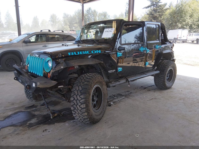 2013 Jeep Wrangler, Переворот, IAAI, VIN 1C4HJWFG7DL662086 — фото 2
