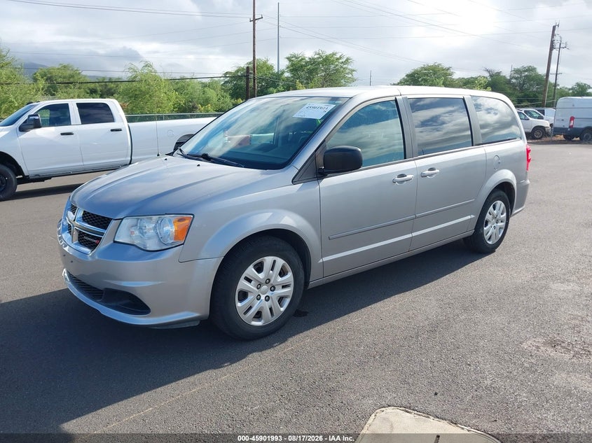 2017 Dodge Caravan, Normal Wear & Tear, IAAI, VIN 2C4RDGBG9HR764610 — photo 2
